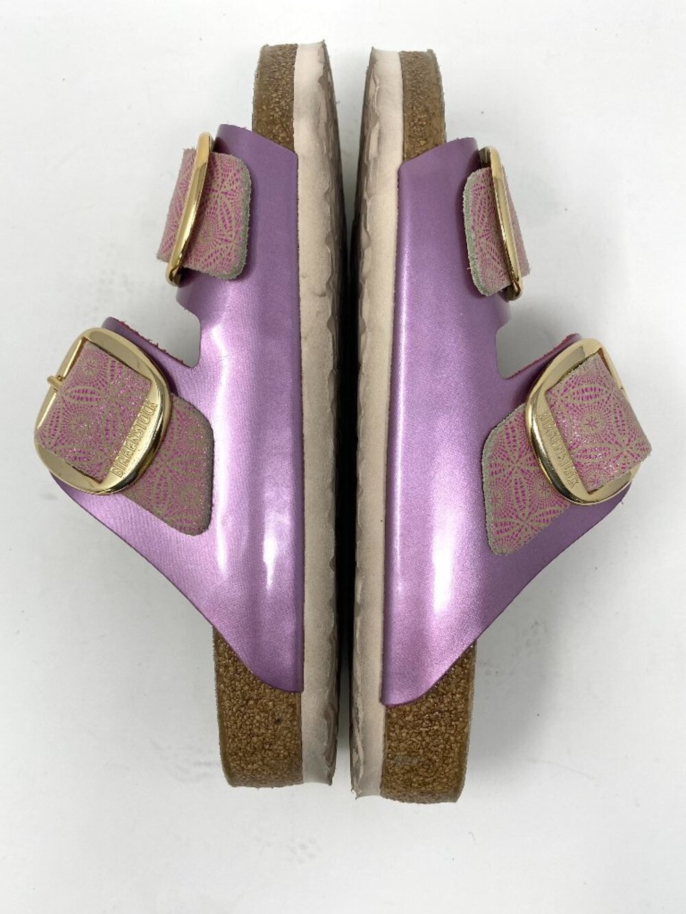 Birkenstock Arizona Big Buckle Sandals in Ceramic Rose 41 - Picture 3 of 13